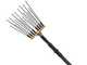 Lisam Swing 36V - Abbacchiatore elettrico a batteria a zaino 36V 30Ah - Asta telescopica 220/300 cm