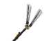 Lisam Swing 36V - Abbacchiatore elettrico a batteria a zaino 36V 30Ah - Asta telescopica 220/300 cm