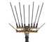 Lisam Swing 36V - Abbacchiatore elettrico a batteria a zaino 36V 30Ah - Asta telescopica 220/300 cm