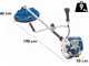 BullMach Centauro 52  - Decespugliatore a scoppio - Impugnatura doppia