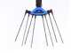 Campagnola MASTER PLUG-IN - Abbacchiatore a batteria al litio 21.6V 5Ah - Asta telescopica in carbonio e alluminio 288/373 cm