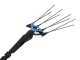 Campagnola MASTER PLUG-IN - Asta in Carbonio e alluminio 185-270 cm- Abbacchiatore elettrico a batteria - 21.6v 5Ah
