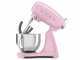 Smeg Full Color Rosa - Impastatrice Planetaria - Vasca in Inox da 4,8 litri