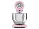 Smeg Full Color Rosa SMF03PKEU - Impastatrice Planetaria - Vasca in Inox da 4,8 litri