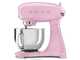 Smeg Full Color Rosa SMF03PKEU - Impastatrice Planetaria - Vasca in Inox da 4,8 litri