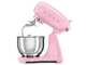 Smeg Full Color Rosa SMF03PKEU - Impastatrice Planetaria - Vasca in Inox da 4,8 litri