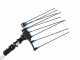 Campagnola Hercules 6 ECO Plug-in - Asta in alluminio da 150-220 cm - Abbacchiatore elettrico a batteria - 21.6V 5Ah