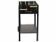 Seven Italy Calypso - Barbecue in ferro artigianale a carbone - 70,5x22cm