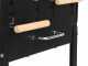 Seven Italy Calypso - Barbecue in ferro artigianale a carbone - 70,5x22cm
