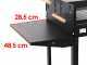 Seven Italy Calypso - Barbecue in ferro artigianale a carbone - 70,5x22cm