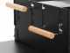 Seven Italy Calypso - Barbecue in ferro artigianale a carbone - 70,5x22cm