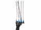 Campagnola Hercules 6 ECO Plug-in - Asta in carbonio da 200 cm - Abbacchiatore elettrico a batteria - 21.6V 5Ah