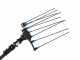 Campagnola Hercules 6 ECO Plug-in - Asta in carbonio da 150-220 cm - Abbacchiatore elettrico a batteria - 21.6V 5Ah