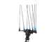 Campagnola Hercules 6 ECO Plug-in - Abbacchiatore elettrico 235/325 cm a batteria a litio 21.6V 5Ah - Asta telescopica in carbonio