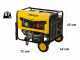 Stanley SG 5600B - Generatore di corrente a benzina - AVR - 5.5 kW - Continua 5.0 kW Trifase