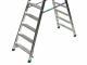 Facal Dupla D-8, 2x9 gradini, 1.99 m - Scala doppia in alluminio - Altezza stimata operativa 3.27 m