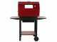 Seven Italy Eliseo Large - Barbecue in ferro artigianale a carbone - 67,5x37cm