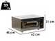 Calory Forni CF62M One Plus - Forno elettrico per pizza - Meccanico
