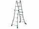 Facal Eurobriko BK/3 A, 2x9 gradini, 4.56 mt - Scala in alluminio telescopica