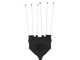 Oliviero Flex PCT Premium Cordless - Abbacchiatore elettrico 235-335cm con batteria a litio 2x 21.6V 4.5Ah - Asta telescopica in carbonio