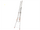 Facal Atlanta ATL260-3, 3x9 gradini, 5.94 m - Scala in alluminio - Altezza stimata operativa 6.69 m