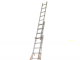 Facal Atlanta ATL260-3, 3x9 gradini, 5.94 m - Scala in alluminio - Altezza stimata operativa 6.69 m