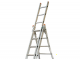 Facal Atlanta ATL350-3, 3x12 gradini, 7.90 m - Scala in alluminio - Altezza stimata operativa 8.53 m