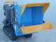 OUTLET - UTILIZZATO PER PROVA - Motocarriola EuroMech EM500L-Dump &amp; Shovel - Cassone dumper idraulico 500 kg con paletta