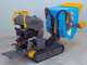 OUTLET - UTILIZZATO PER PROVA - Motocarriola EuroMech EM500L-Dump &amp; Shovel - Cassone dumper idraulico 500 kg con paletta
