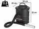 Beper P202ASP250 - Aspiracenere a bidone - 15L