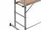 Gierre Easy 100 - Trabattello in alluminio - Compatto - Altezza 1.82m