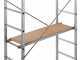 Gierre Easy 100 - Trabattello in alluminio - Compatto - Altezza 1.82m