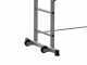Gierre Easy 100 - Trabattello in alluminio - Compatto - Altezza 1.82m