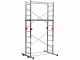 Gierre Easy 200 - Trabattello mobile multifunzione in alluminio - Altezza 2.70m