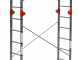 Gierre Easy 200 - Trabattello mobile multifunzione in alluminio - Altezza 2.70m