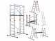 Gierre Easy 200 - Trabattello mobile multifunzione in alluminio - Altezza 2.70m