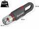 Beper P202ASP401 - Aspirabriciole ricaricabile - 7.4 V 2 Ah