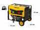 Stanley SG 6500B - Generatore di corrente a benzina - AVR - 6,5 kW - Continua 6 kW Trifase