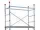 Gierre Easy 400 - Trabattello in alluminio - Compatto - Altezza 3.08m