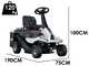 Blackstone RAVEN 61-750 CSM - Trattorino tagliaerba mini-rider - Motore da 224cc -  Avviamento elettrico