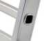 Gierre AL400, 3x6 gradini, 3.70 m - Scala telescopica in alluminio - Altezza operativa stimata 4.70 m