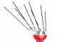 Sbaraglia Super23 Cordless - Abbacchiatore elettrico a batteria - Asta in alluminio 150/250cm - 3x (21V-5.2Ah)