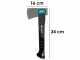 Gardena 900B - Ascia da taglio - 34 cm