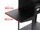 Seven Italy Ercole Small - Barbecue in ferro artigianale a carbone - 47,5x37cm