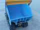 OUTLET - UTILIZZATO PER PROVA - Motocarriola EuroMech EM500L-Dump &amp; Shovel - Cassone dumper idraulico 500 kg con paletta