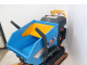 OUTLET - UTILIZZATO PER PROVA - Motocarriola EuroMech EM500L-Dump &amp; Shovel - Cassone dumper idraulico 500 kg con paletta