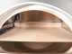 AgriEuro Premium Line Pulcinella Antracite - Forno a gas per pizza da esterno 80x60 - 4 pizze
