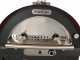 AgriEuro Premium Line Pulcinella Antracite - Forno a gas per pizza da esterno 80x60 - 4 pizze