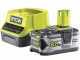 Ryobi RY18LMX40C-0 - Tagliaerba a batteria - Taglio 40 cm - SENZA BATTERIA E CARICABATTERIE