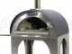 Forno a legna per pizza da esterno Cibus INOX - 4 pizze